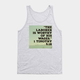 7Sparrows Laborer Timothy 5:18 Tank Top